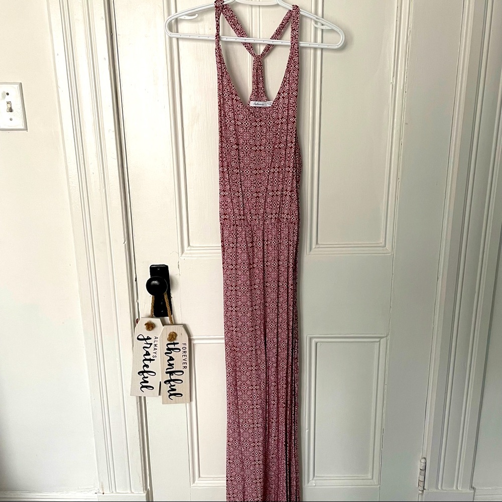 Reitmans maxi tribal style dress size large petite